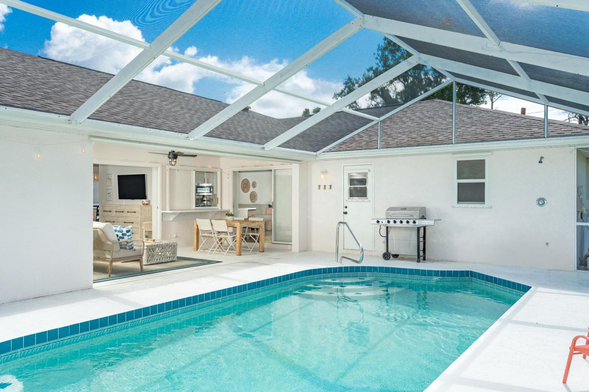 Beautiful Spacious Home! Close To Beaches - Heated Private Pool Englewood Esterno foto